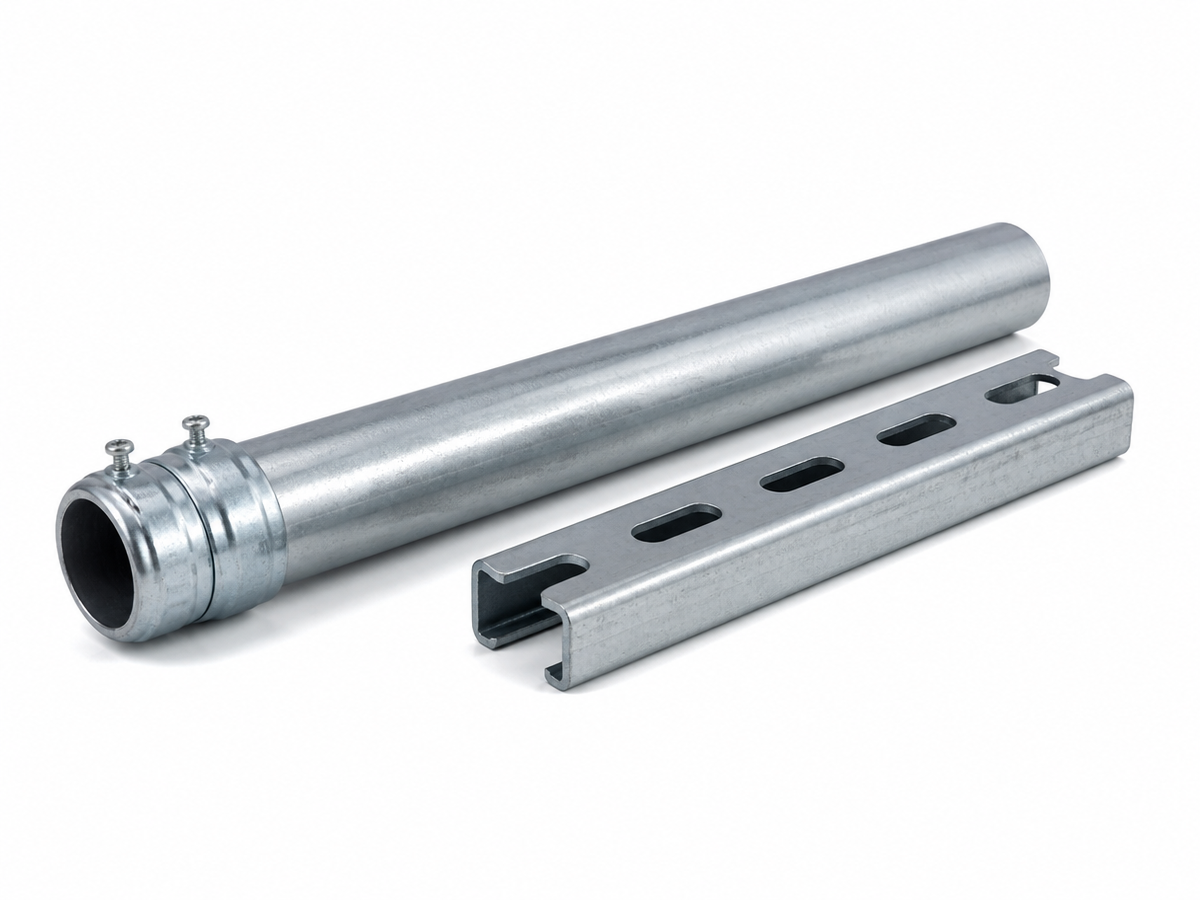 Conduit, Fittings & Strut Channel framing