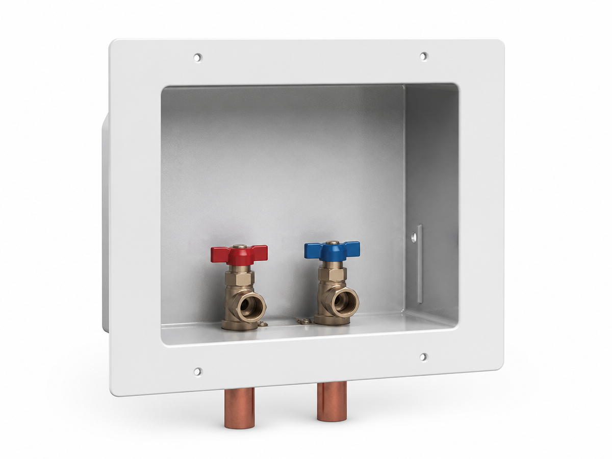Supply vale outlet boxes